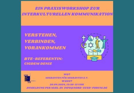 20.4.2024 - Interkulturelle Kommunikation - Ein Praxisworkshop